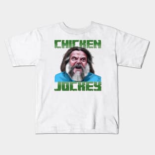 A Minecraft Movie: Steve & the Chicken Jockey Kids T-Shirt